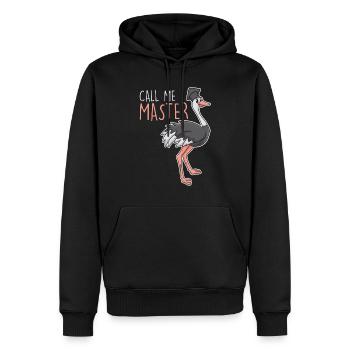 Master Graduate 2022 Master's Degree - Men’s Premium Organic Hoodie - black - Front - Nico (187cm)