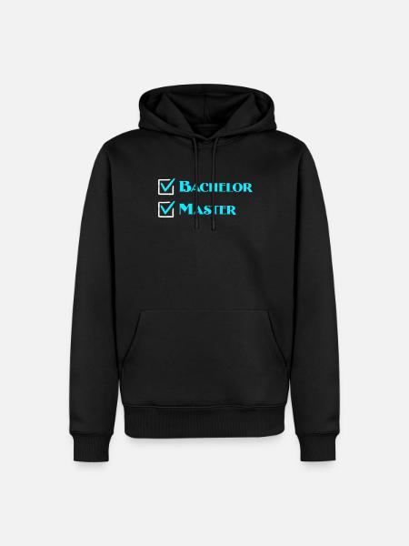 Master 2022 Master's Degree - Men’s Premium Organic Hoodie - black