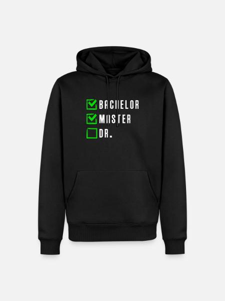 Master Master 2022 - Sweat à capuche Premium bio Homme - noir
