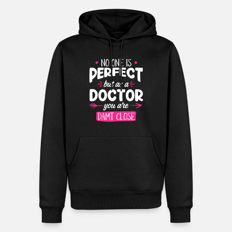 Disputation 2022 Doctorat - Sweat à capuche Premium bio Homme - noir