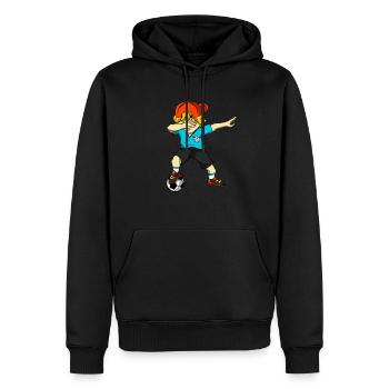 Football Young footballers Football players Children - Men’s Premium Organic Hoodie - black - Front - Nico (187cm)