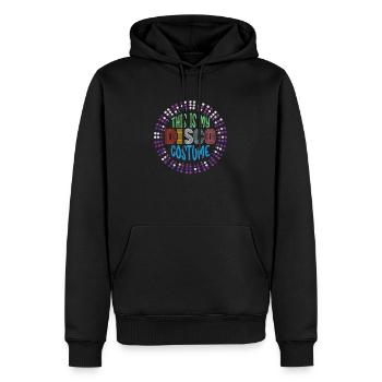 This Is My Disco Costume 80s Dancing Step Party - Sweat à capuche Premium bio Homme - noir - Devant - Nico (187cm)