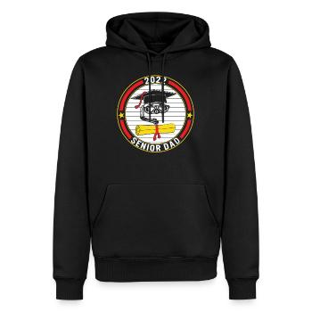 Klasse von 2022 Senior Scuba Dad Graduation - Männer Premium Bio Hoodie - Schwarz - Vorne - Nico (187cm)