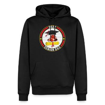 Klasse von 2022 Senior Boxing Dad Graduation - Männer Premium Bio Hoodie - Schwarz - Vorne - Nico (187cm)