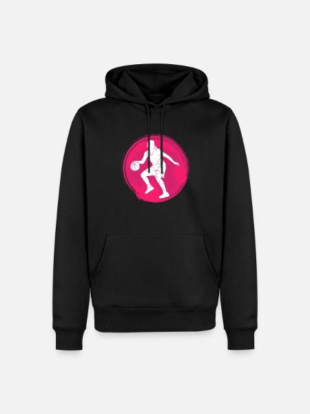 Women's Basketball - Men’s Premium Organic Hoodie - black