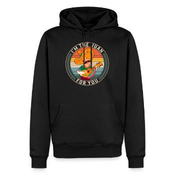Chemise Cinco De Mayo, je suis le Juan pour toi - Sweat à capuche Premium bio Homme - noir - Devant - Nico (187cm)