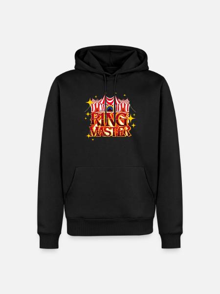 Manegemeister Zirkus Manege Künstler - Männer Premium Bio Hoodie - Schwarz