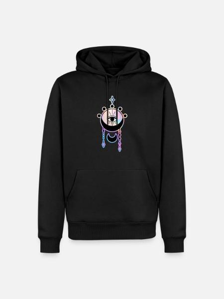 Esoteric Eye Mystical Symbol - Men’s Premium Organic Hoodie - black