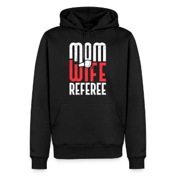 Zwillingsmutter Mama 2 Kinder Mutter Sohn Tochter - Männer Premium Bio Hoodie - Schwarz - Vorne - Nico (187cm)