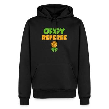 Orgy Referee Sex Swinger - Männer Premium Bio Hoodie - Schwarz - Vorne - Nico (187cm)