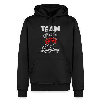 Team Ladybug Science Students Entomologist - Men’s Premium Organic Hoodie - black - Front - Nico (187cm)