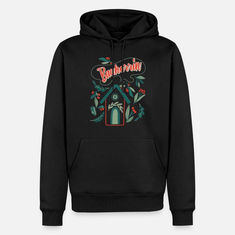 Bauherrin Eigenheim Damen - Männer Premium Bio Hoodie - Schwarz