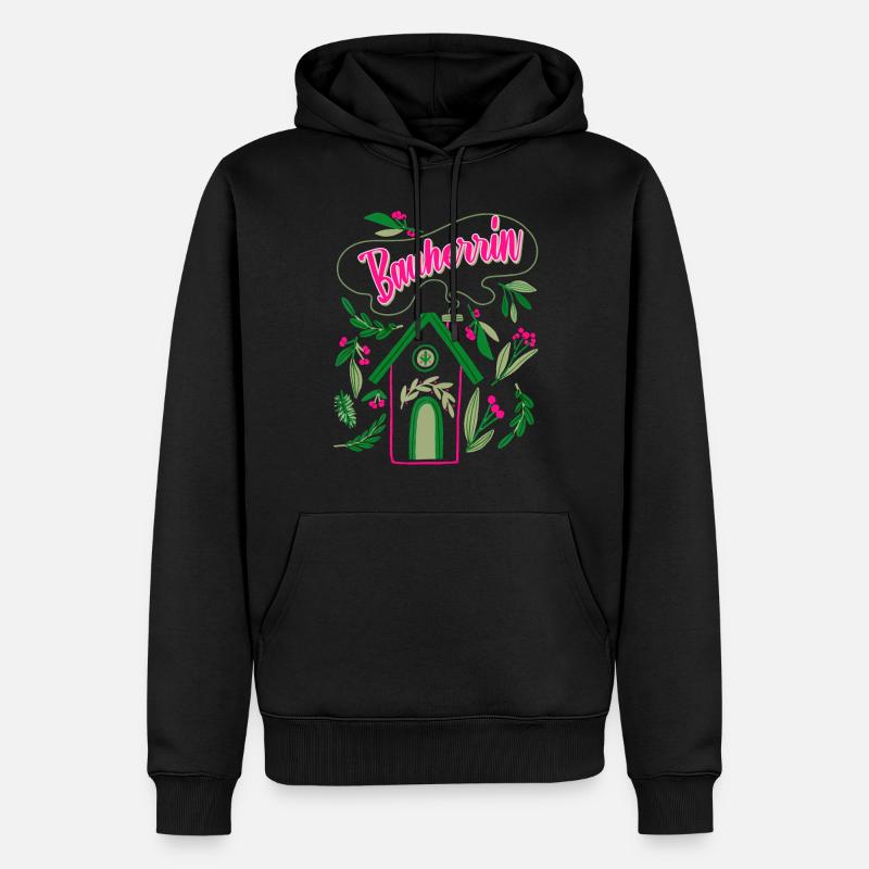 Bauherrin Eigenheim Damen - Männer Premium Bio Hoodie - Schwarz