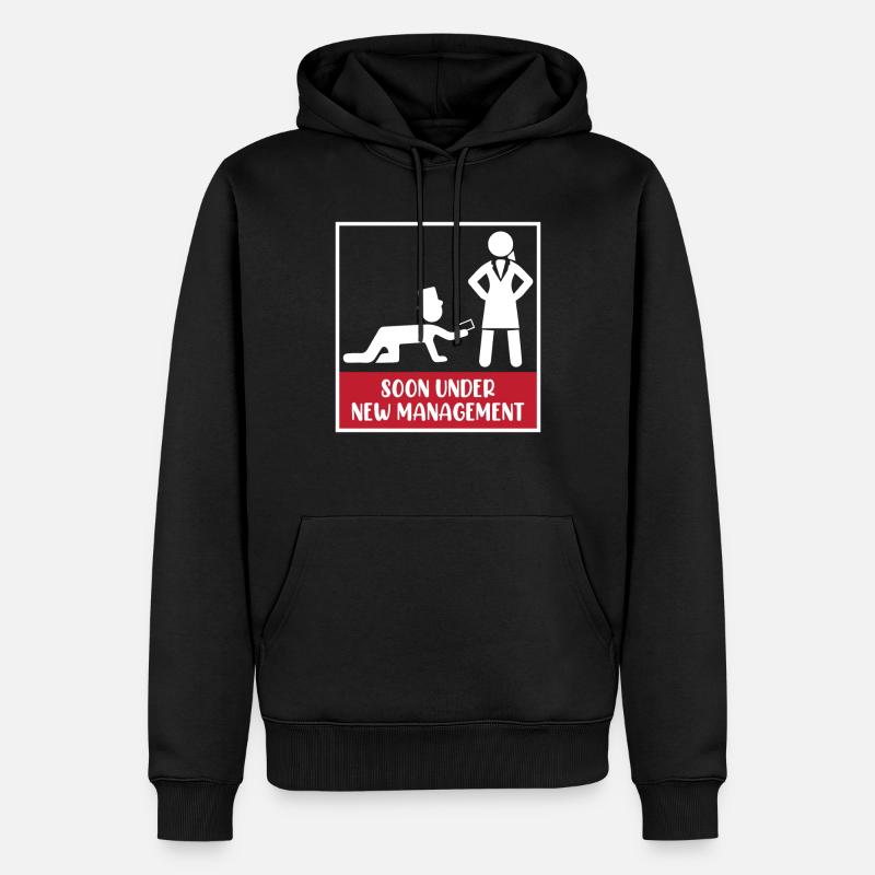 Ehemann Bräutigam Junggesellenabschied - Männer Premium Bio Hoodie - Schwarz