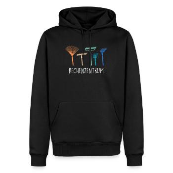 Landschaftsbauer Garten Schrebergarten - Männer Premium Bio Hoodie - Schwarz - Vorne - Nico (187cm)