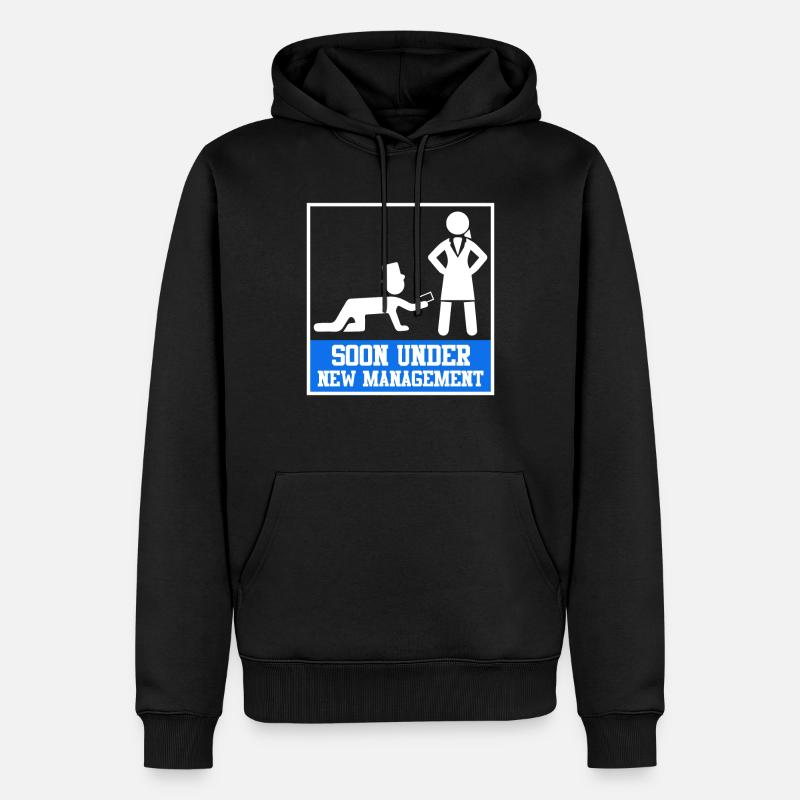Ehemann Bräutigam Junggesellenabschied - Männer Premium Bio Hoodie - Schwarz