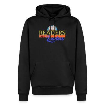 Leser sind Führer Hemd, lesen Tee, lustiges Buch - Männer Premium Bio Hoodie - Schwarz - Vorne - Nico (187cm)