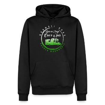 Normal Opas Spielen Bingo Coole Opas Fahren - Men’s Premium Organic Hoodie - black - Front - Nico (187cm)