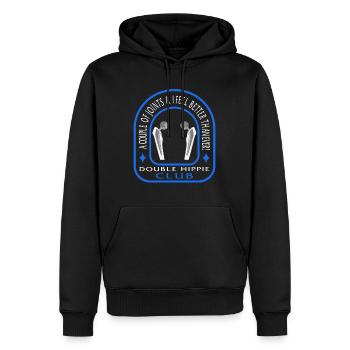Hüftchirurgie Hemd, Ein paar Gelenke Tee, Bionic - Männer Premium Bio Hoodie - Schwarz - Vorne - Nico (187cm)
