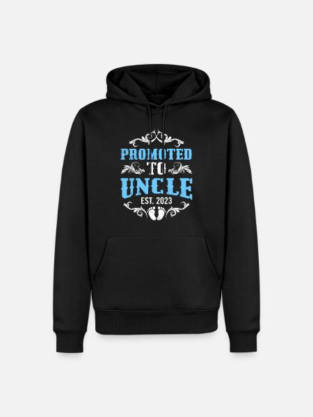 Uncle 2023 - Men’s Premium Organic Hoodie - black