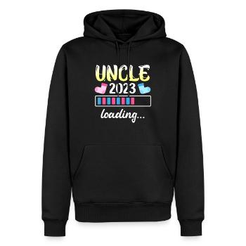 Onkel 2023 loading bester Onkel 2023 - Männer Premium Bio Hoodie - Schwarz - Vorne - Nico (187cm)