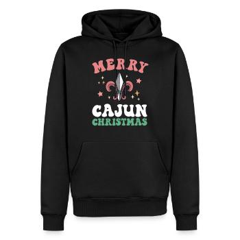 Frohe Cajun Weihnachten Süd-Louisiana Weihnachten Neu - Männer Premium Bio Hoodie - Schwarz - Vorne - Nico (187cm)