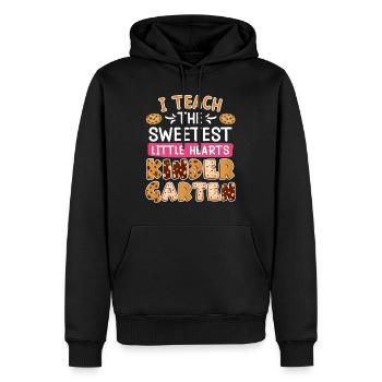 I have the best kindergarten kids educator - Men’s Premium Organic Hoodie - black - Front - Nico (187cm)