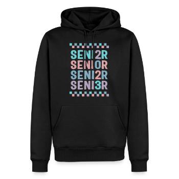 Abschlusshemd, Senior Class Of 2023 Geschenkende - Männer Premium Bio Hoodie - Schwarz - Vorne - Nico (187cm)