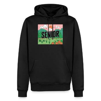 Abschlusshemd, Senior Class Of 2023 Geschenkende - Männer Premium Bio Hoodie - Schwarz - Vorne - Nico (187cm)