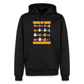 Halloween Mathe Lehrer Shirt, Reihenfolge der Operationen - Männer Premium Bio Hoodie - Schwarz - Vorne - Nico (187cm)