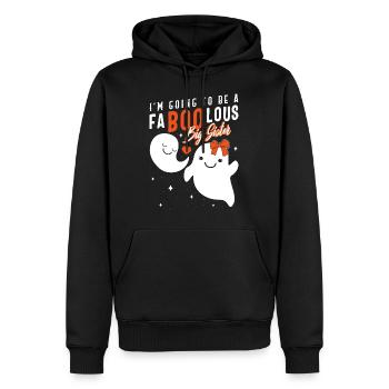 Halloween Shirt, Going To Be Fa Boo Lous Big - Men’s Premium Organic Hoodie - black - Front - Nico (187cm)