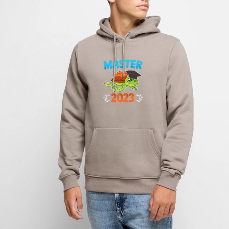 Master 2023 Studiumabschluss Studium Ende Master Männer Premium Bio Hoodie