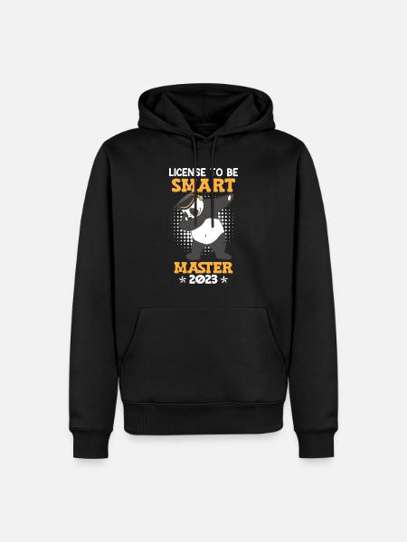 Master 2023 Master Degree - Men’s Premium Organic Hoodie - black