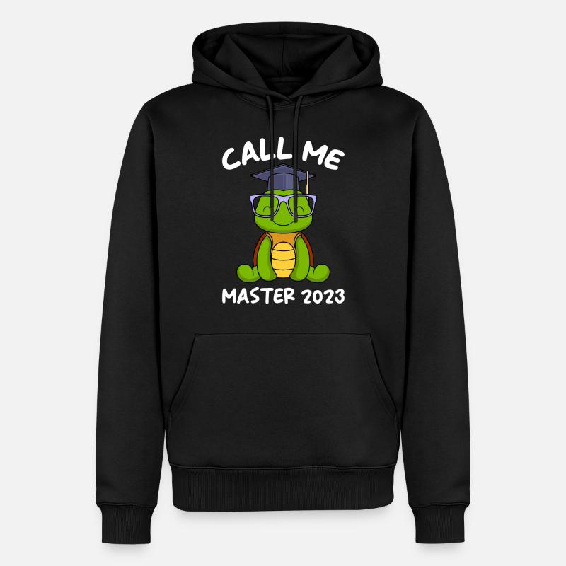Appelez-moi Master 2023 Master - Sweat à capuche Premium bio Homme - noir