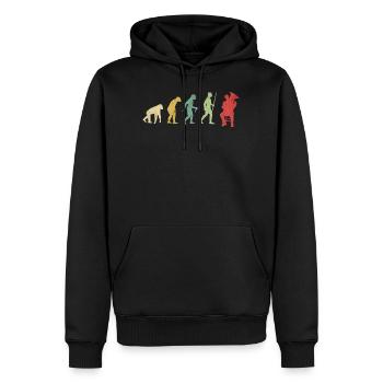 Tuba spielen Mannentwicklung - Männer Premium Bio Hoodie - Schwarz - Vorne - Nico (187cm)
