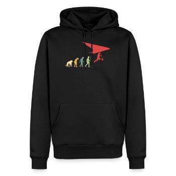 Evolución del colgante - Sweat à capuche Premium bio Homme - noir - Devant - Nico (187cm)