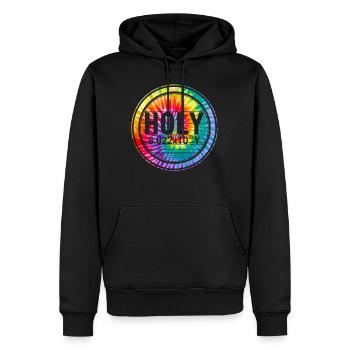 Chemical Pun Element Shirt, Holy 6.0022x1023 Y - Men’s Premium Organic Hoodie - black - Front - Nico (187cm)