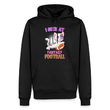 Fantasy Football Verlierer - Männer Premium Bio Hoodie - Schwarz - Vorne - Nico (187cm)