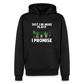 Cool Plant For Men Women Pot Gardener Plant Loverp - Men’s Premium Organic Hoodie - black - Front - Nico (187cm)
