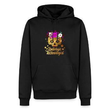 Radiologic Technologist Shirt Rad Tech Week Dia - Männer Premium Bio Hoodie - Schwarz - Vorne - Nico (187cm)