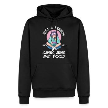 Femboy Outfit - Anime Gaming Femboy Top - Sissiesn - Men’s Premium Organic Hoodie - black - Front - Nico (187cm)