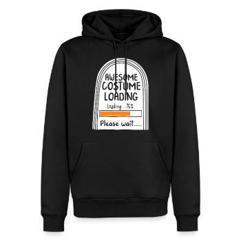 Programmierer Shirt, tolles Kostüm Lade-Tee, - Männer Premium Bio Hoodie - Schwarz - Vorne - Nico (187cm)
