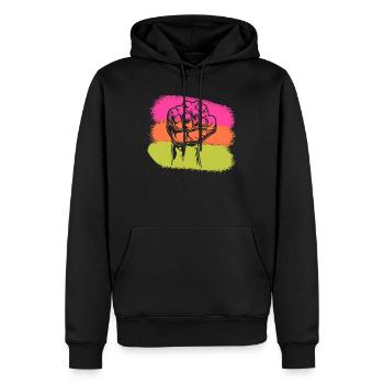 Black History Month Black Lives Matter Afrika - Männer Premium Bio Hoodie - Schwarz - Vorne - Nico (187cm)