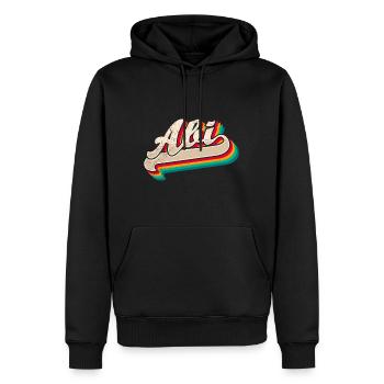 Abi 2023 Abitur Abiturient - Männer Premium Bio Hoodie - Schwarz - Vorne - Nico (187cm)