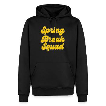 Spring Break Squad Summer Holiday Spring Break - Men’s Premium Organic Hoodie - black - Front - Nico (187cm)