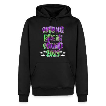 Spring Break Squad Summer Holidays Spring Break - Men’s Premium Organic Hoodie - black - Front - Nico (187cm)