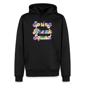 Spring Break Squad Summer Holiday Spring Break - Men’s Premium Organic Hoodie - black - Front - Nico (187cm)
