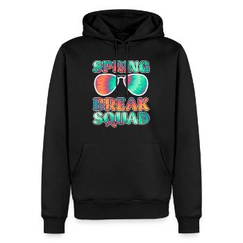 Spring Break Squad Summer Holidays Spring Break - Men’s Premium Organic Hoodie - black - Front - Nico (187cm)