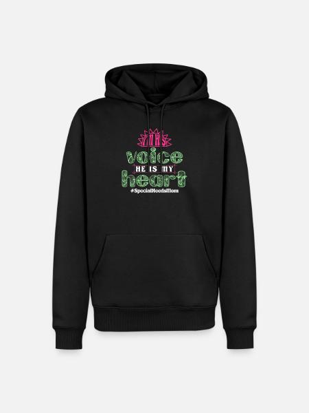 Inclusion Awareness Diversity handicap - Men’s Premium Organic Hoodie - black