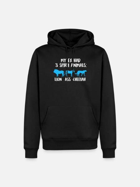 Bad-Ass Scheidungsparty Ex Frau Scheidung - Männer Premium Bio Hoodie - Schwarz